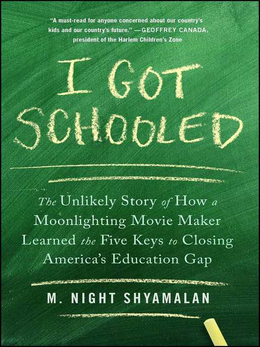 Title details for I Got Schooled by M. Night Shyamalan - Wait list